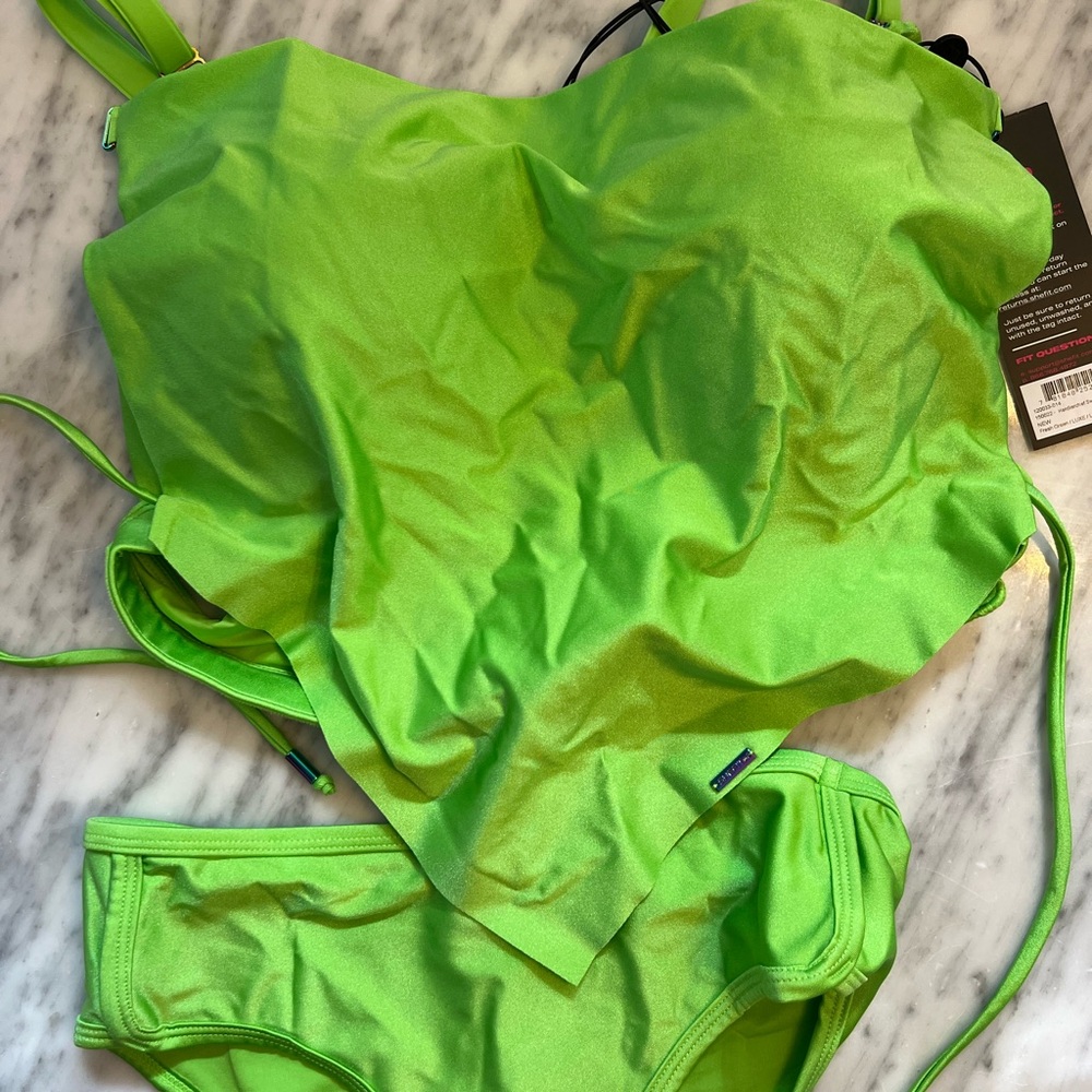 SHEFIT Bright Green Women's Swim Set